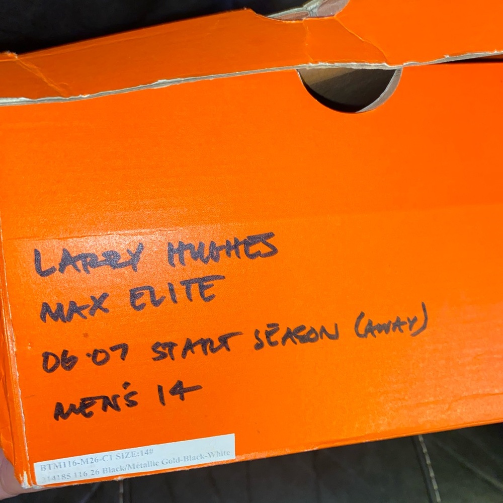Larry Hughes Cavaliers PE Size 14
